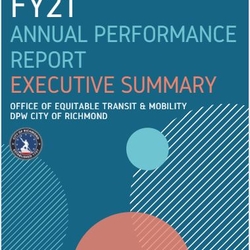 Executive Summary: Office of Equitable Transit and Mobility Annual Performance Report FY21 thumbnail icon